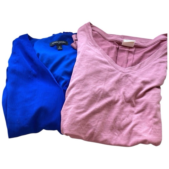 Women’s clothing bundle. 2 tops and pants careerwear office Banana Republic Zara - Picture 4 of 8